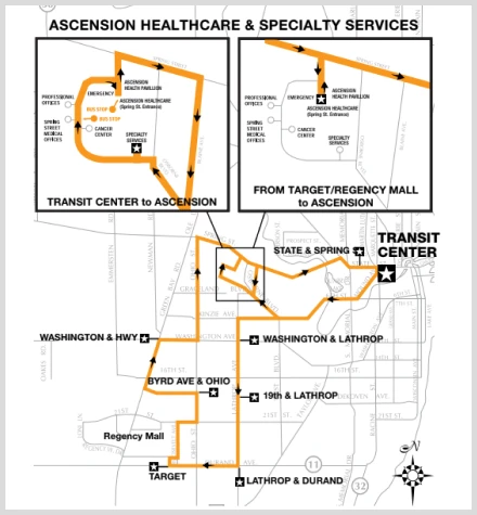 RYDE Racine Transportation Route 86