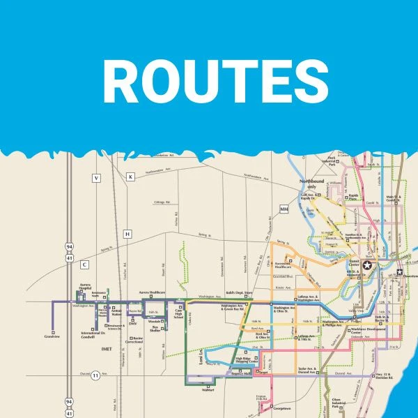 RYDE Racine Transportation Routes