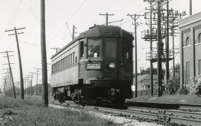 Chicago, North Shore, and Milwaukee interurban (the North Shore Line) History
