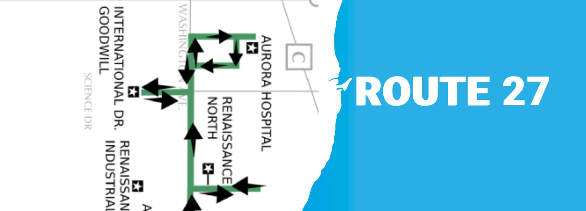 RYDE Racine Transportation Route 27